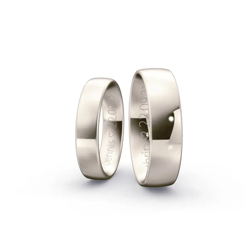 Individuelles Ringkonfigurator-Paar Markenprodukt