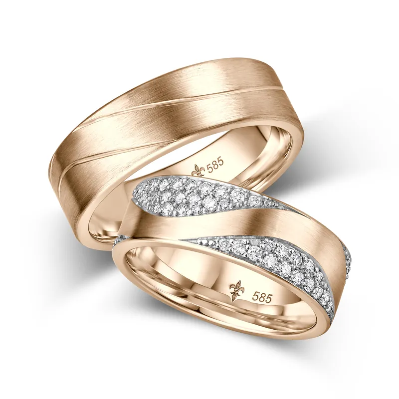 Neu Trauringe Roségold