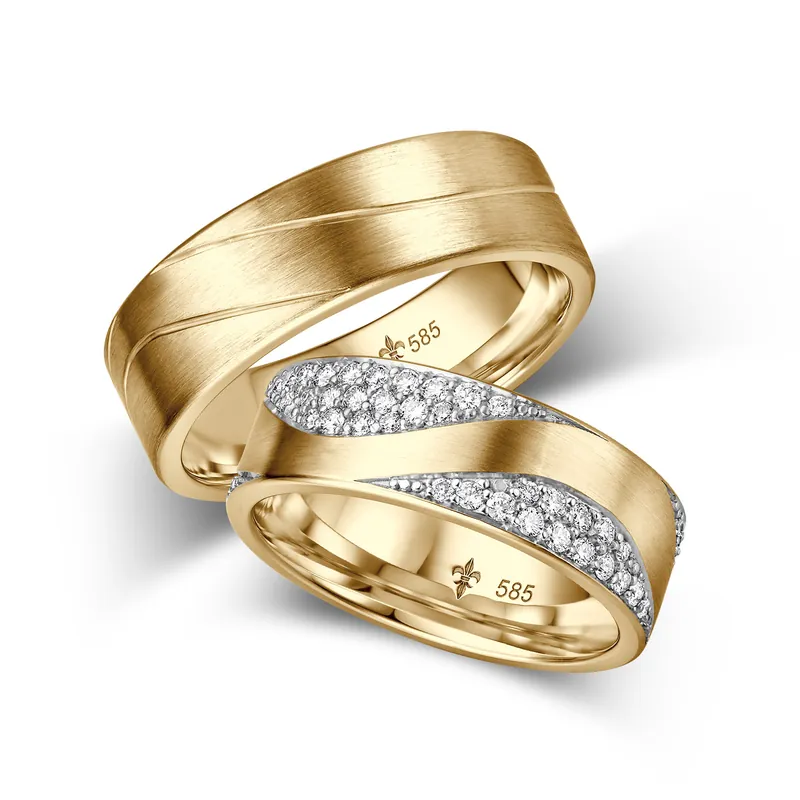 Trauringe Gelbgold Neu Im Sortiment