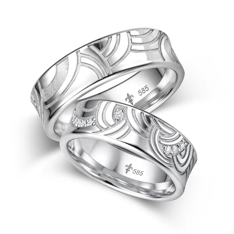 Trauringe Weißgold Saisonangebot