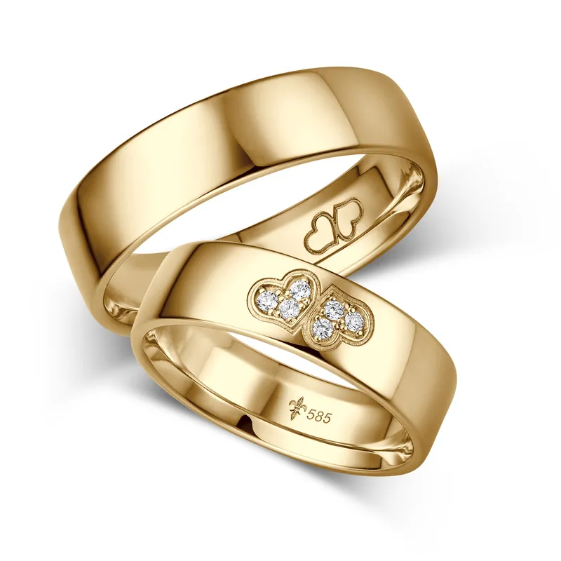 Trauringe Gelbgold Preisknaller