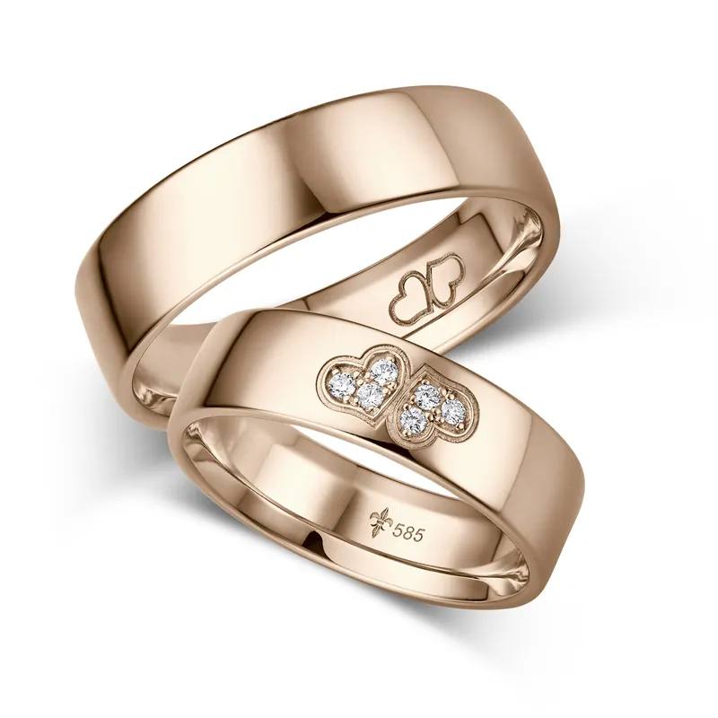 Trauringe Roségold Begrenztes Angebot