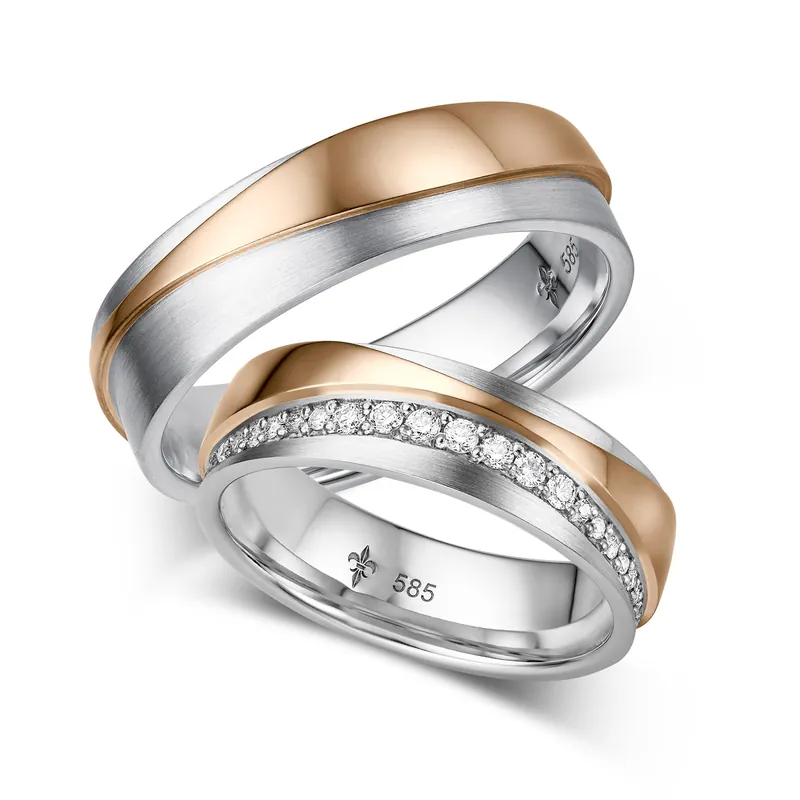 Trauringe Mehrfarbig Neuheit