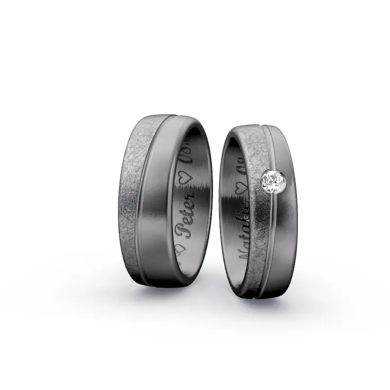 Individuelles Ringkonfigurator-Paar Expressversand