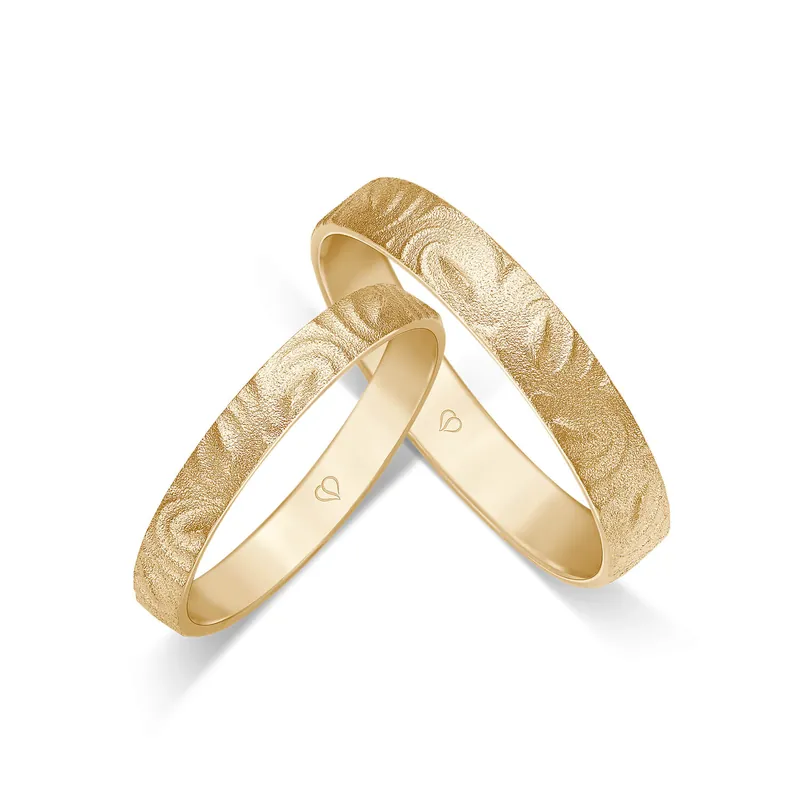 Trauringe Gelbgold Kostenloser Versand