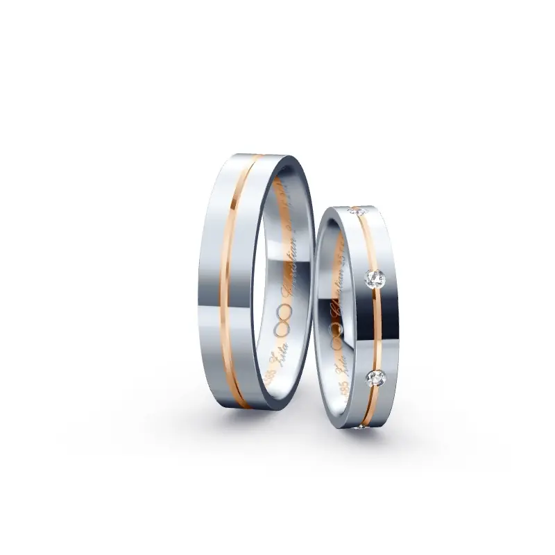 Individuelles Ringkonfigurator-Paar Original