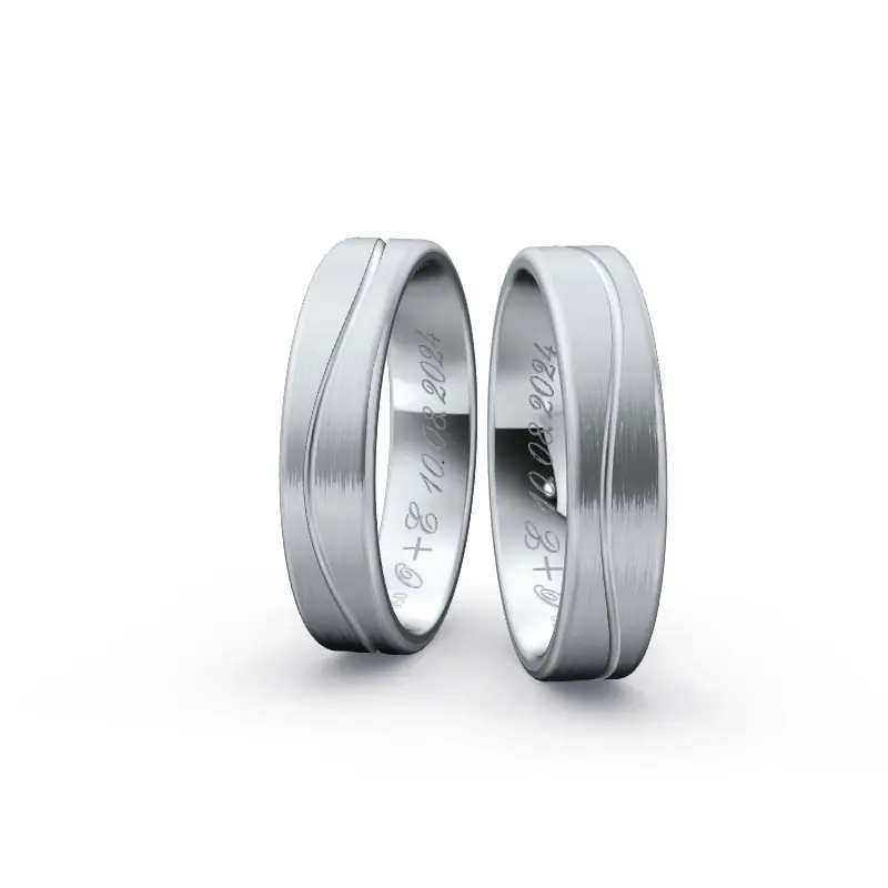 Kostenfreie Lieferung Individuelles Ringkonfigurator-Paar