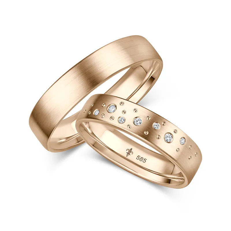 Neuheit Trauringe Roségold