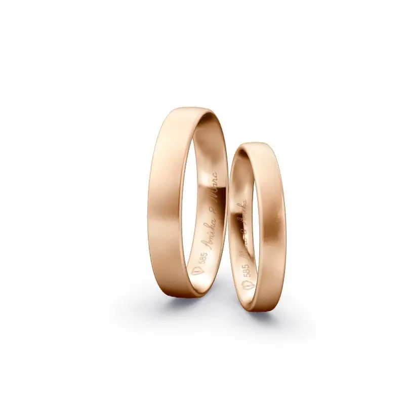 Neue Kollektion Individuelles Ringkonfigurator-Paar