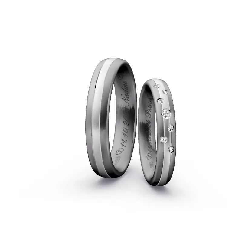 Individuelles Ringkonfigurator-Paar Must-Have