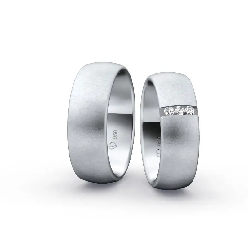 Markenware Individuelles Ringkonfigurator-Paar