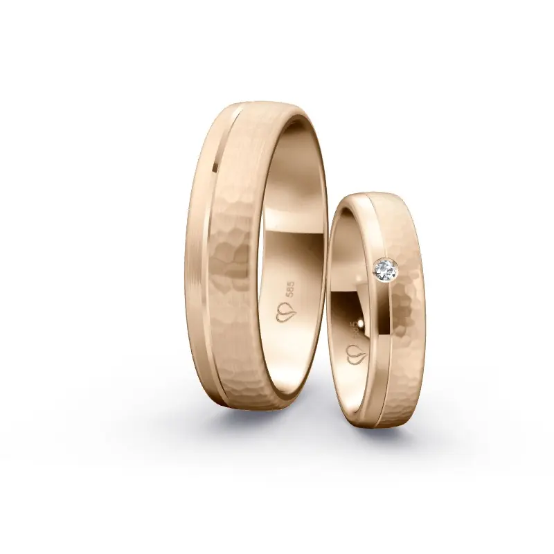 Mengenrabatt Individuelles Ringkonfigurator-Paar