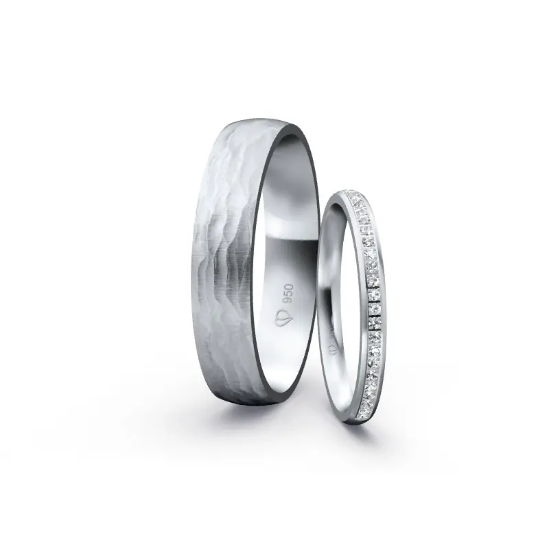 Ausverkauf Individuelles Ringkonfigurator-Paar