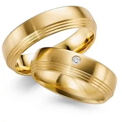 Trauringe Gelbgold Neue Ware