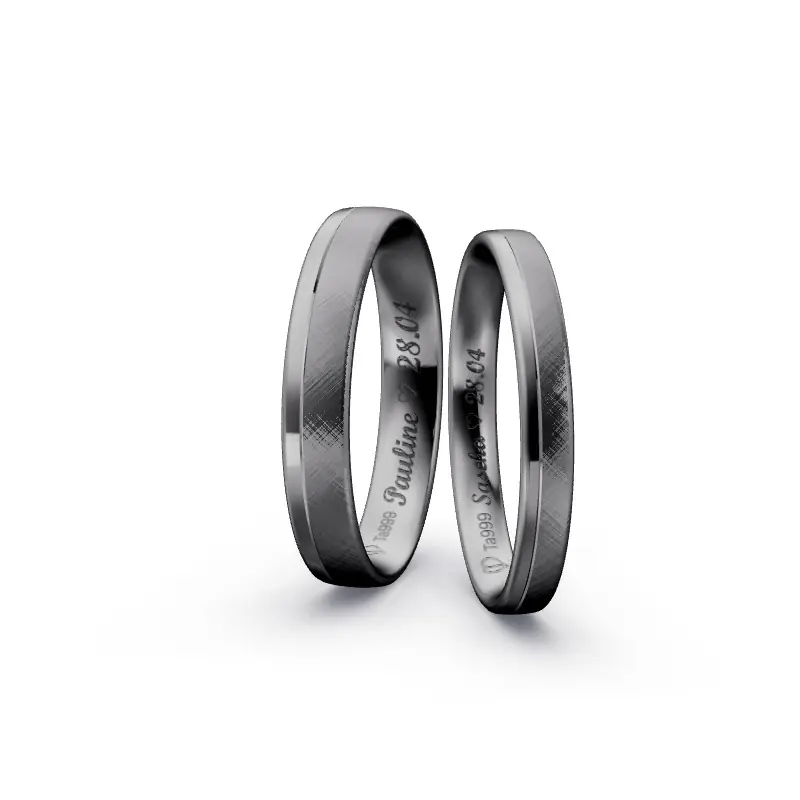 Individuelles Ringkonfigurator-Paar Solange Der Vorrat Reicht