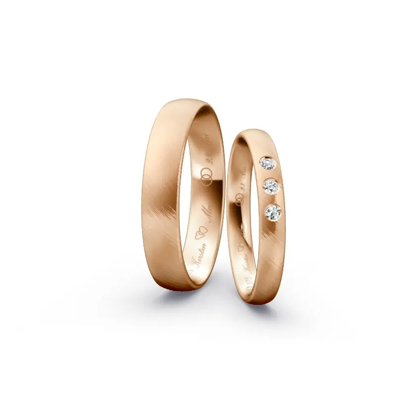 Individuelles Ringkonfigurator-Paar Meistverkauft