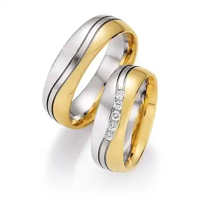 Trauringe Mehrfarbig Geld-Zurück-Garantie