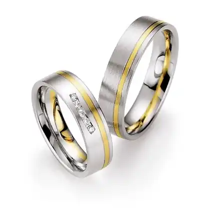 Trauringe Mehrfarbig Handgefertigt