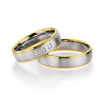 Gleich Bestellen Trauringe Mehrfarbig