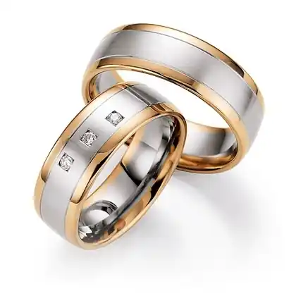 Markenprodukt Trauringe Mehrfarbig