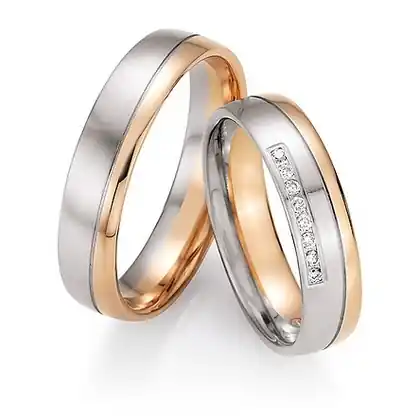 Trauringe Mehrfarbig Markenware