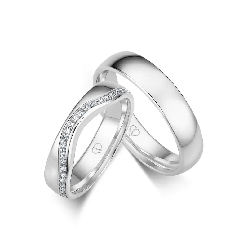 Trauringe Weißgold Angebot