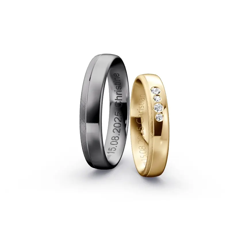 Saisonangebot Individuelles Ringkonfigurator-Paar