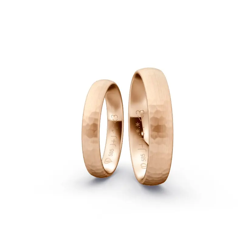 Individuelles Ringkonfigurator-Paar Im Trend