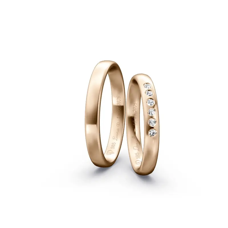 Begrenztes Angebot Individuelles Ringkonfigurator-Paar