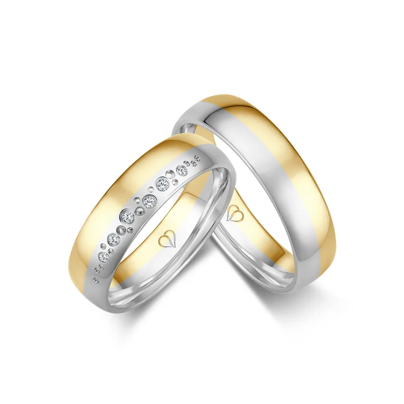 Trauringe Mehrfarbig Neuheit