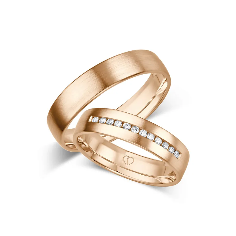 Neu Trauringe Roségold