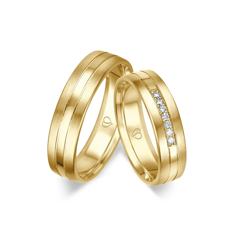 Neue Kollektion Trauringe Gelbgold