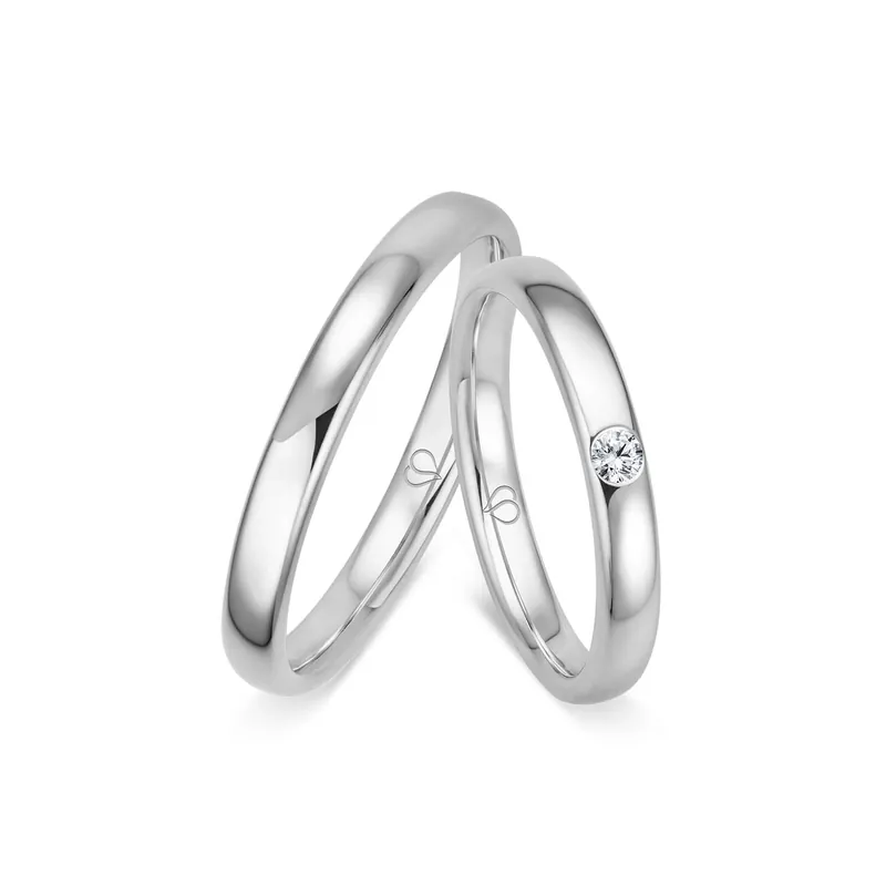 Top-Preis Trauringe Weißgold