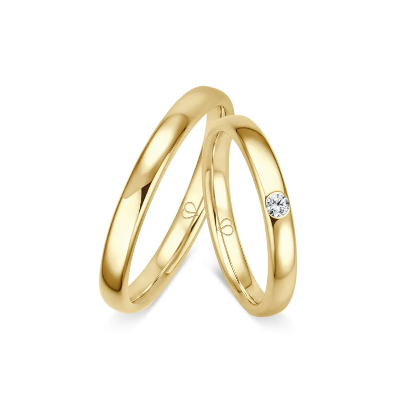 Trauringe Gelbgold Markenprodukt