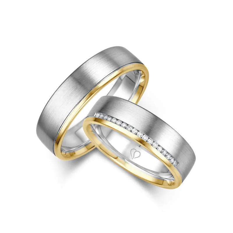 Trauringe Mehrfarbig Neuheit