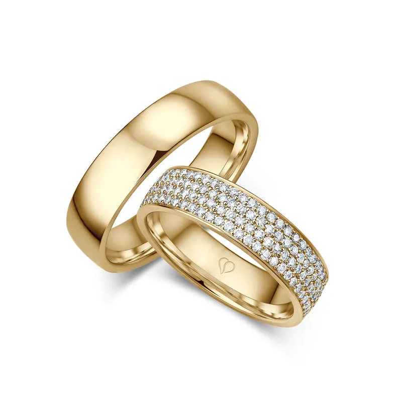 Saisonangebot Trauringe Gelbgold