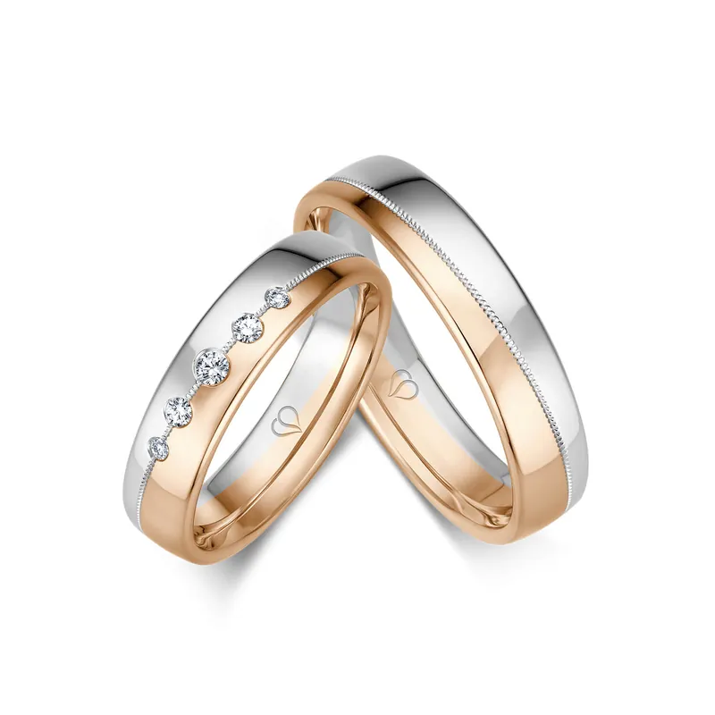 Trauringe Mehrfarbig Neu Im Sortiment