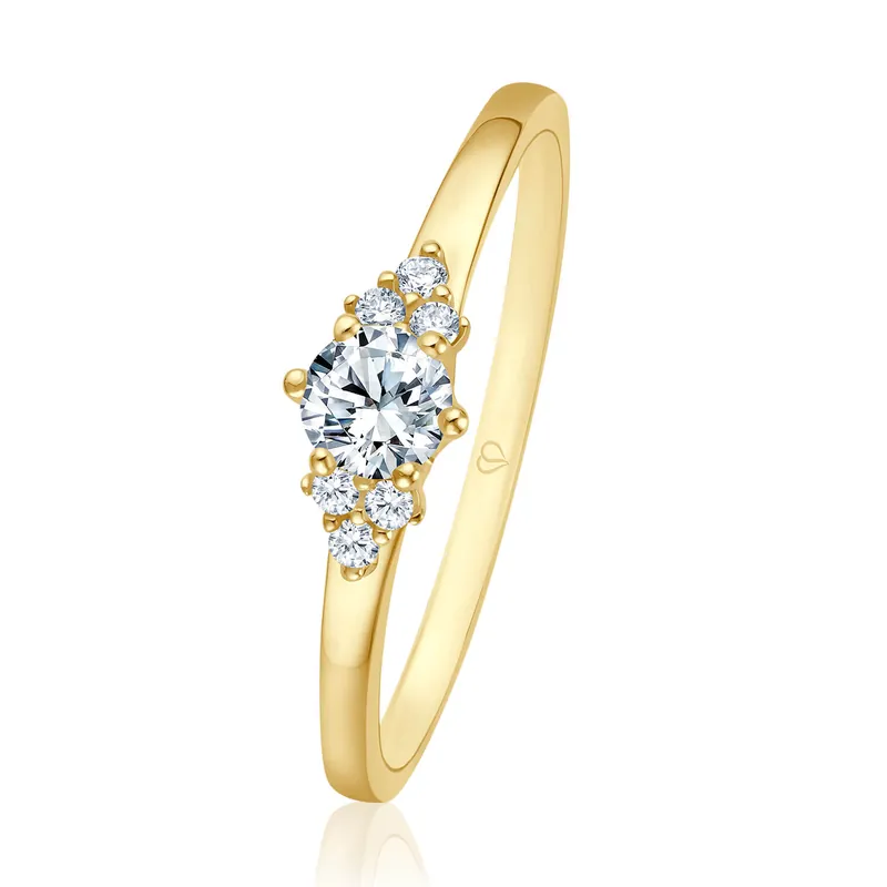 Weltweiter Versand Verlobungsring Lovely