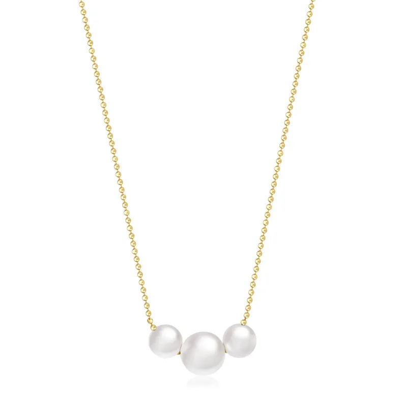 Direktkauf Halskette mit Akoya Perlen