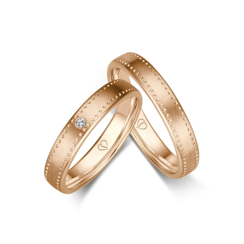 Zertifiziert Trauringe Roségold