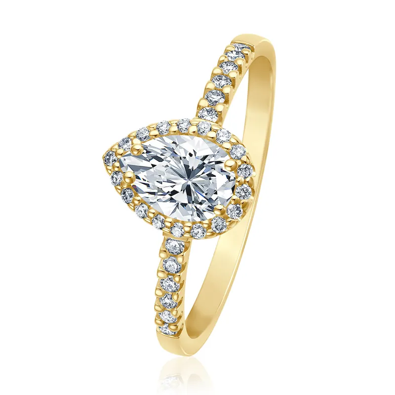 Verlobungsring Inspiring Tropfen Im Trend