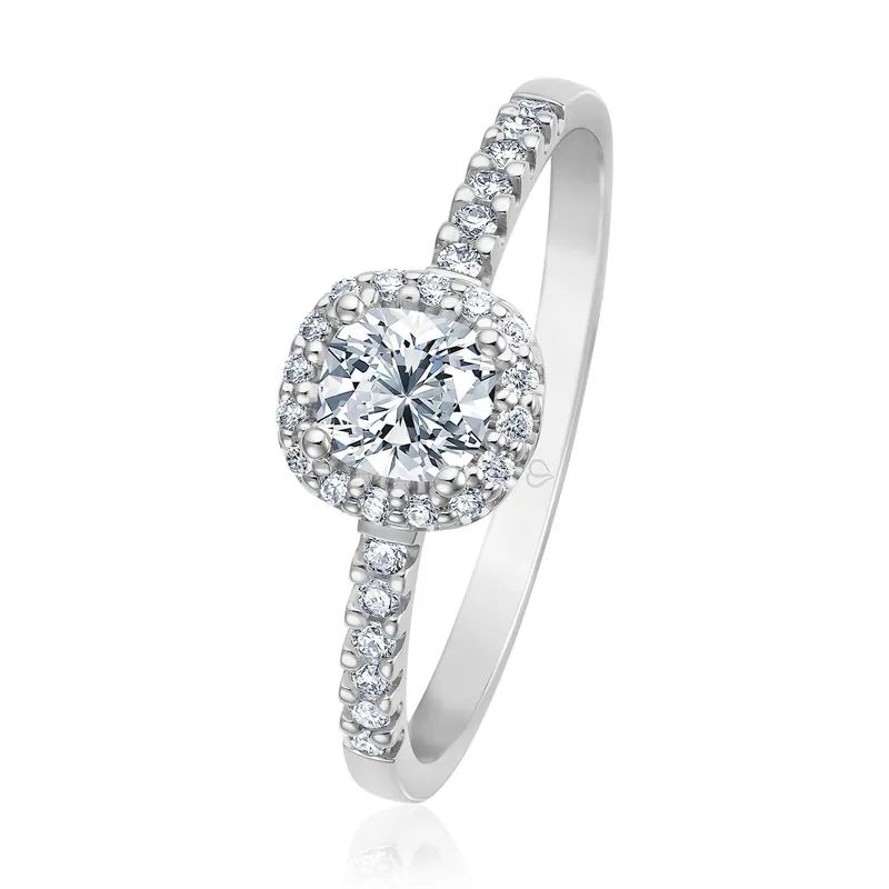 Verlobungsring Inspiring Cushion Direkt Vom Hersteller