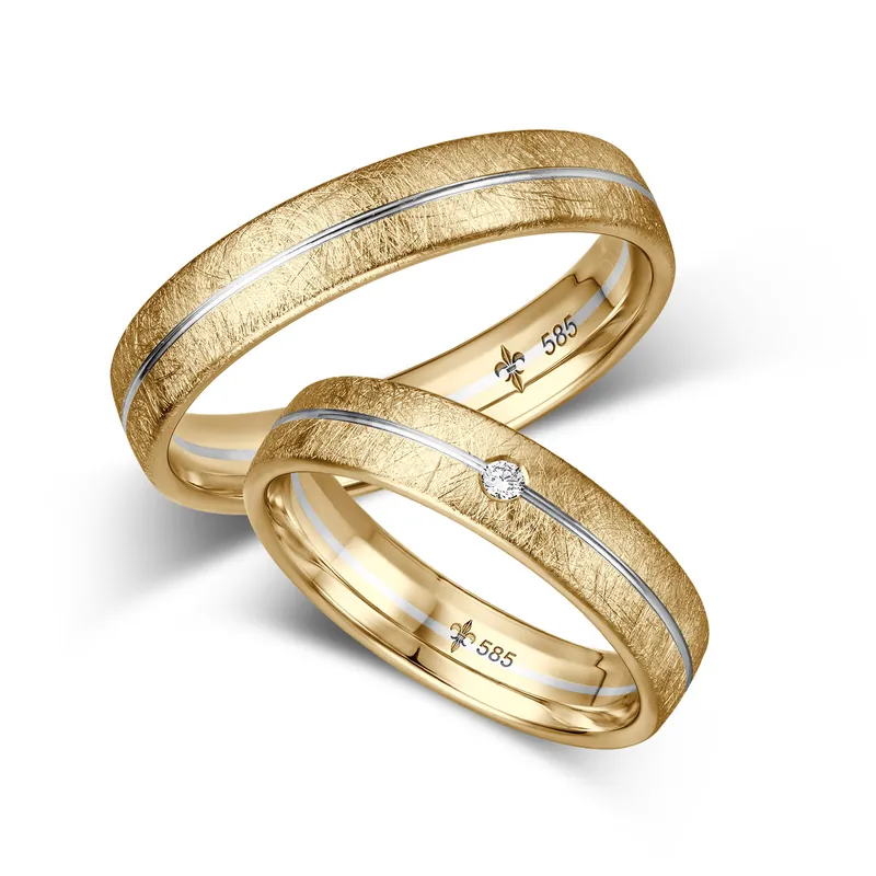 Sonderaktion Trauringe Mehrfarbig