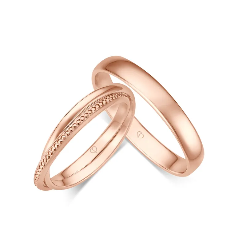 Trauringe Roségold Mengenrabatt