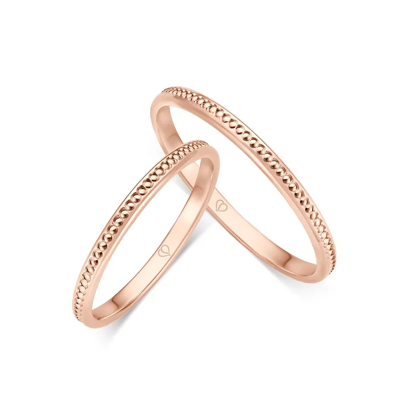 Limited Edition Trauringe Roségold