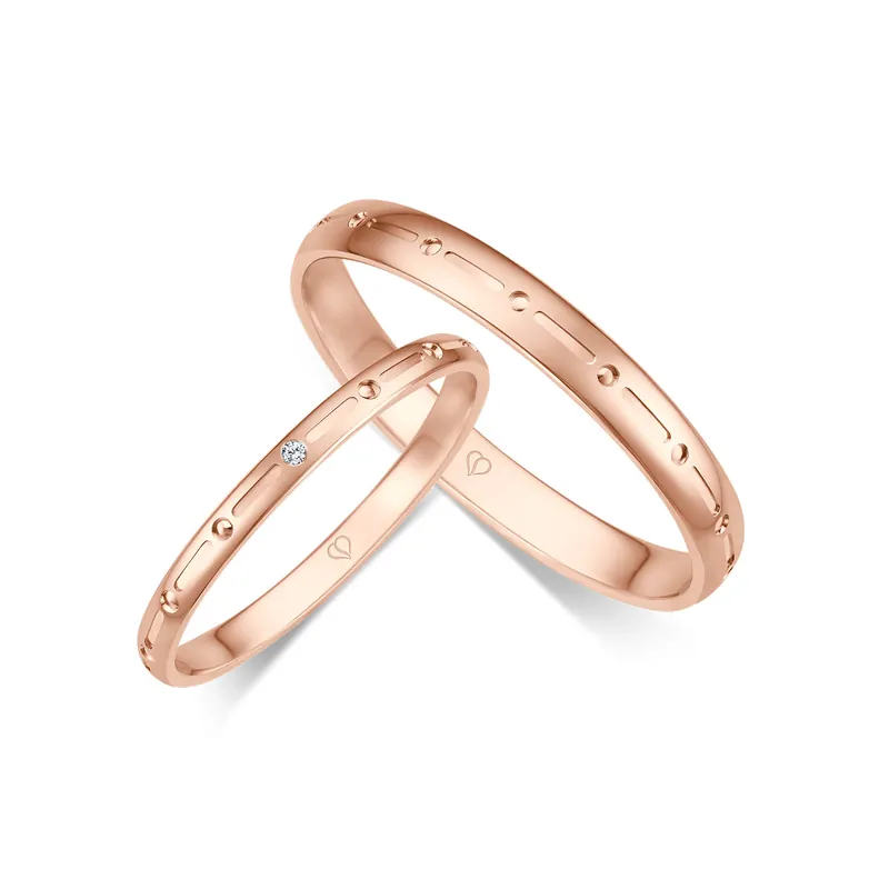 Sichere Zahlung Trauringe Roségold