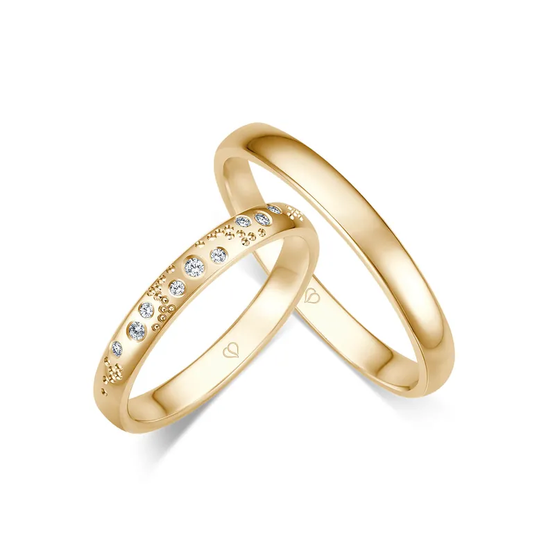 Trauringe Gelbgold Sale