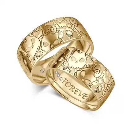 Trauringe Gelbgold Heißes Angebot