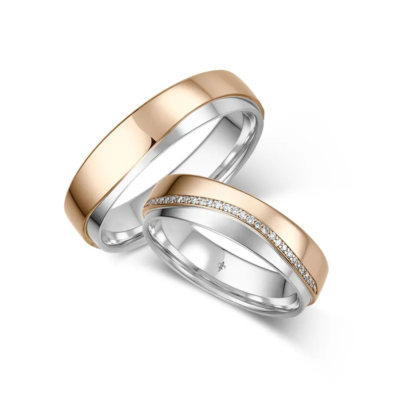 Trauringe Mehrfarbig Neuheit