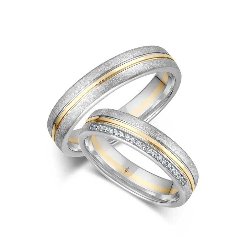 Trauringe Mehrfarbig Neuheit